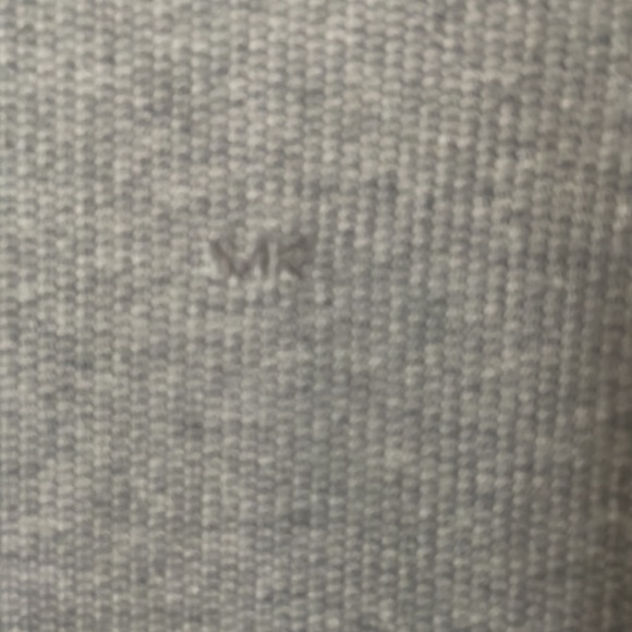 Light gray men zip up sweater only used ones size medium - Picture 2 of 6